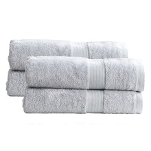Stella Bamboo-Blend Bath Sheets (Set of 4)